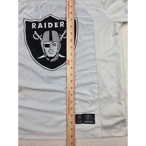 Las Vegas Raiders AFC West Football Jersey White Men's Size S Oakland **READ** - Picture 14 of 14